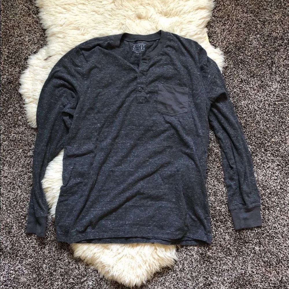 Men’s Charcoal Shirt Size L